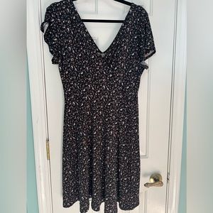 Floral wrap dress -never worn!